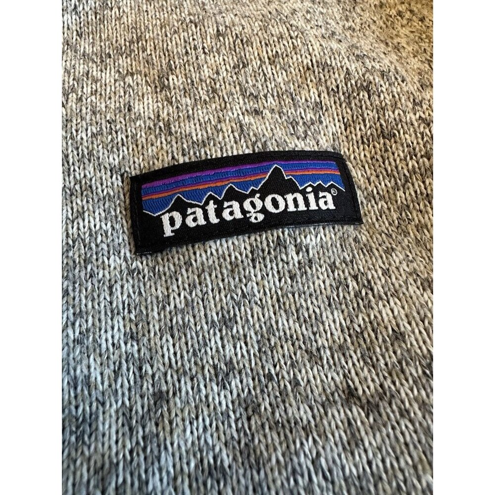 PATAGONIA Better Sweater 1/4 Zip Jacket Women's Sz Small Birch White Cream - Picture 7 of 7